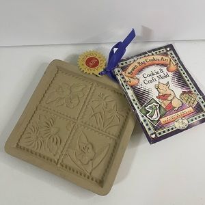 1995 flower cut apart‎ brown bag cookie art seconds